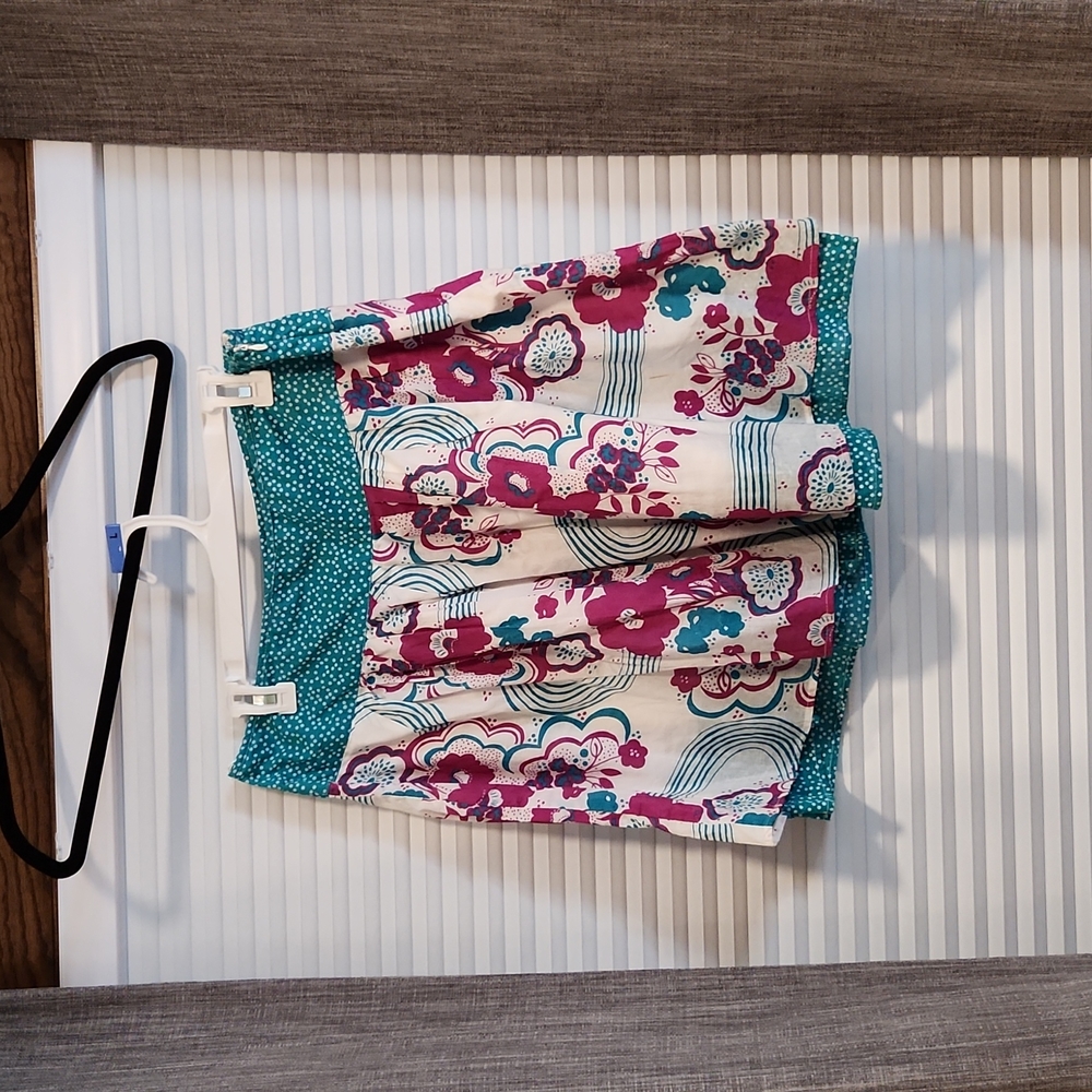 Teal & Purple Skirt